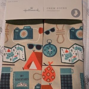 Hallmark Outdoor Adventure Crew Socks - Multicolor